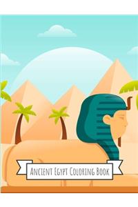 Ancient Egypt Coloring Book