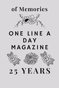 One Line A Day Magazine