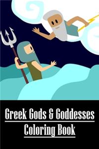Greek Gods and Goddesses Coloring Book