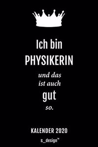 Kalender 2020 für Physiker / Physikerin