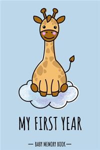 My First Year Baby Memory Book