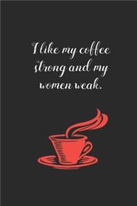 I Like My Coffee Strong