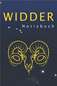 Widder Notizbuch