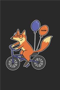 Sporty Fox Bike Notebook