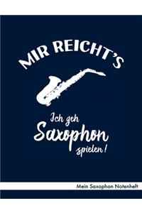 Mein Saxophon Notenheft