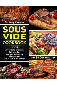 Sous Vide Cookbook