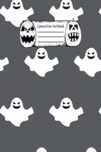 Halloween Abstract Pattern Volume 2 College Ruled Journal
