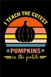 I Teach The Cutest Pumpkins in The patch