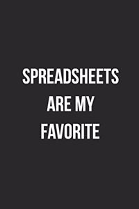 Spreadsheets Are My Favorite