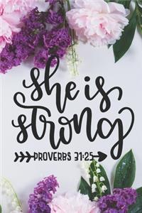 She is Strong Proverbs 31