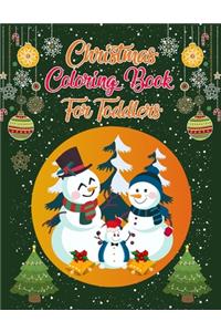 Christmas Coloring Book For Toddlers