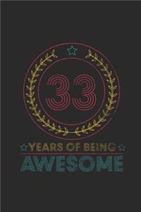 33 Years Of Being Awesome