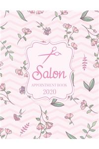 Salon Appointment Book 2020