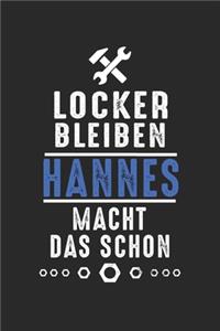 Locker bleiben Hannes macht das schon
