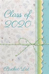 Class of 2020 Bucket List