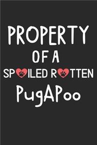 Property Of A Spoiled Rotten PugAPoo