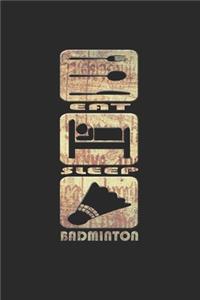 Badminton Notizbuch