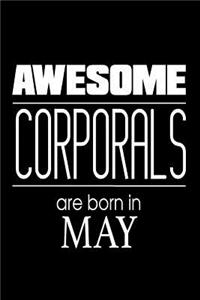 Awesome Corporals Are Born In May