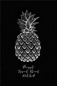 Pineapple Tropical Themed Notebook
