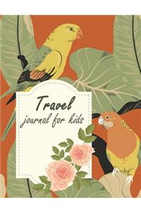 Travel journal for kids