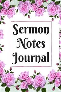 Sermon Notes Journal