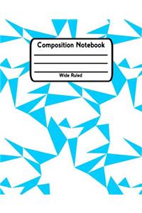 Composition Notebook Wide Ruled