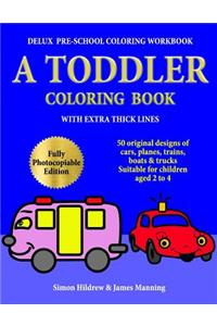 Delux Pre-school Coloring Workbook