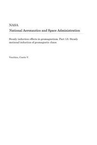 Steady Induction Effects in Geomagnetism. Part 1a