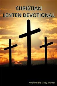 Christian Lenten Devotional, 40 Day Bible Study Journal