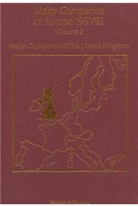 Major Companies of Europe