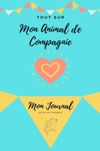 Mon Journal Pour Animaux De Compagnie - Mon Cheval
