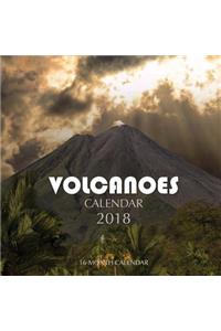 Volcanoes Calendar 2018