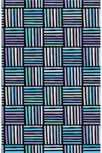 Journal Notebook Criss Cross Grids Mauves