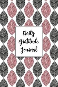 Gratitude Journal Abstract Leaves Pattern 2