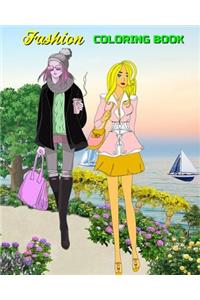 Fashion Coloring Book