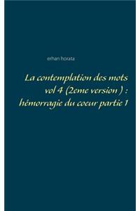 La contemplation des mots vol 4 (2eme version )