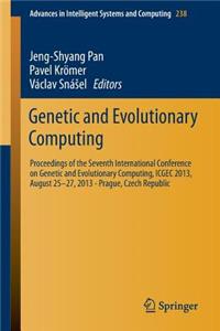 Genetic and Evolutionary Computing