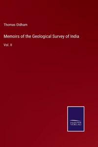 Memoirs of the Geological Survey of India
