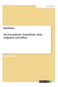 Die Europäische Zentralbank. Ziele, Aufgaben und Aufbau