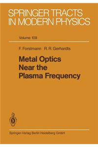 Metal Optics Near the Plasma Frequency