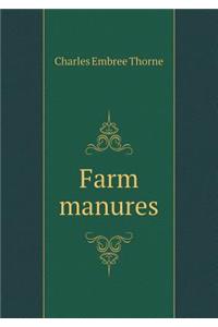 Farm Manures