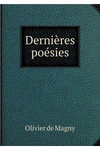 Dernières poésies