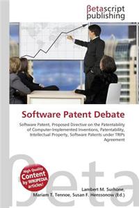 Software Patent Debate