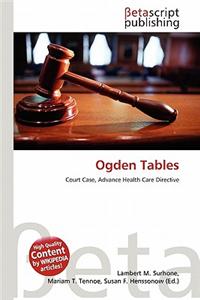 Ogden Tables