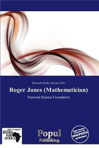 Roger Jones (Mathematician)