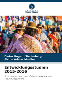 Entwicklungsstudien 2015-2016