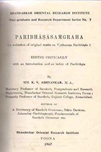 Paribhasasamgraha