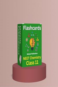 NEET UG Flashcards for Complete Chemistry Class 11 Revision | Meiosis Publications | NEET 2024/2025/2026
