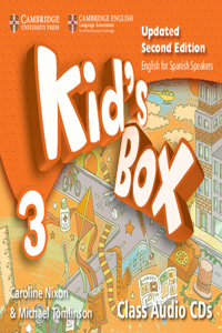 Kid's Box Level 3 Class Audio CDs (4) Updated English for Spanish Speakers