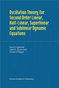 Oscillation Theory for Second Order Linear, Half-Linear, Superlinear and Sublinear Dynamic Equations